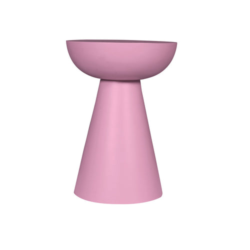 StarFurn Bijzettafel Owen - Rond Roze Hout - 30x30x42cm - vtwonen shop