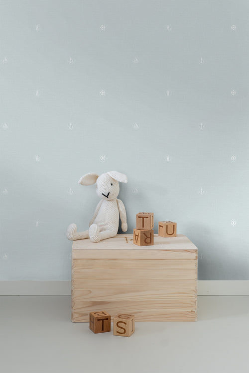 Sanders & Sanders behang symbolen mintgroen - 53 cm x 10 m - 640574 - vtwonen shop