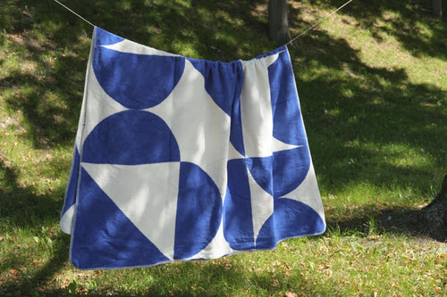 noo.ma TUL Katoenen deken - Blueberry Pie - vtwonen shop