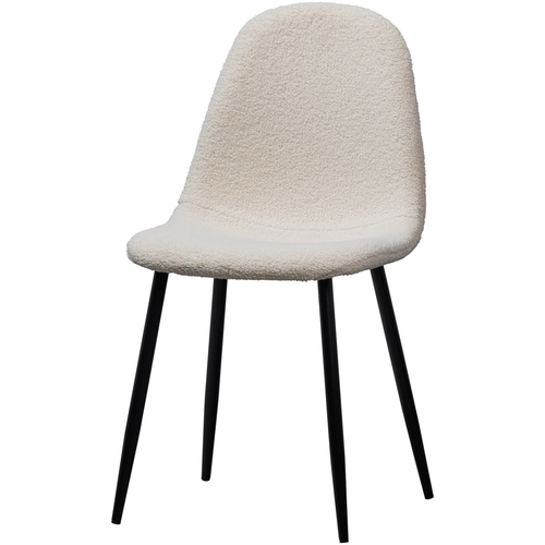 WOOOD eetkamerstoelen Marije - Teddy - Naturel - 85x45x53 - Set van 2 - vtwonen shop