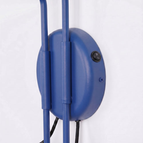 Sollux Lighting Wandlamp NOX 2 ultramarijn met schakelaar - 150x80x30cm