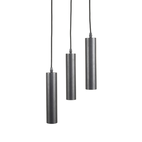 LABEL51 Hanglamp Ferroli - Zwart Metaal - 30x30x143cm
