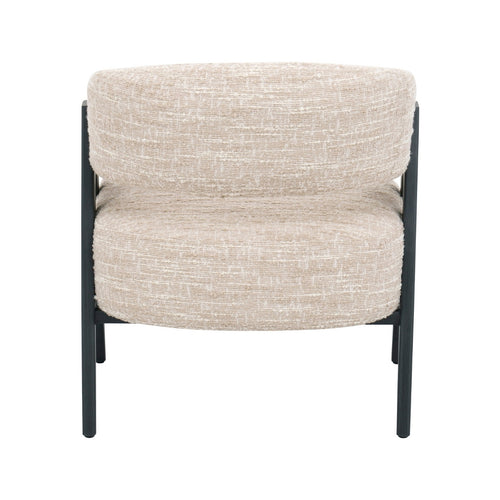 DÉJA Living Fauteuil Fly - Beige/Zwart - 67x64x72cm - vtwonen shop