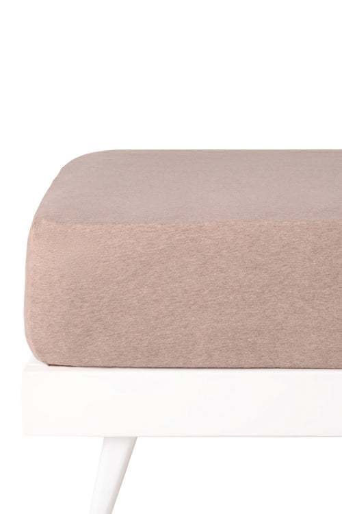 Calma House Hoeslaken Jersey - Beige - 90x190/200