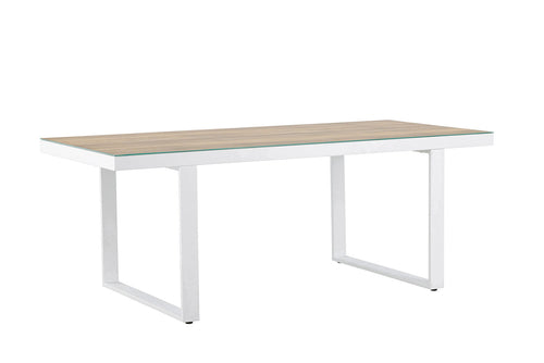 Rebellenclub tuintafel solun - 200 x 90cm - wit - vtwonen shop