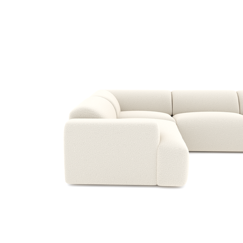 Sia Home - Panoramische banken MYRA - Bouclette stof - Crème - 354cm - vtwonen shop