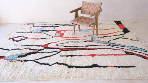 AFK Living vloerkleed Berber - handgemaakt - Wol - 234 x 333 cm
