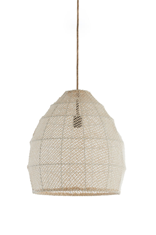 Light & Living hanglamp MAKASSAR - Ø42x42cm - wit