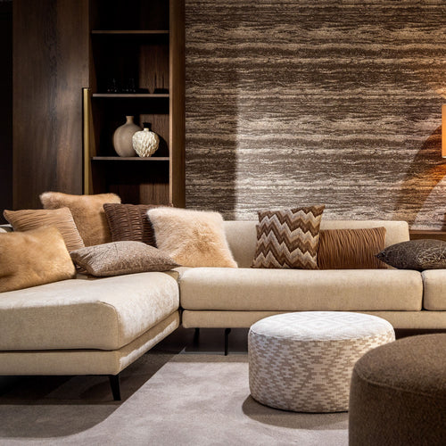 Hoii sierkussen Davide - 43x43 cm - Natuur - Bruin - vtwonen shop