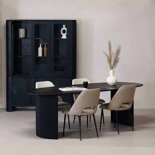 Giga Meubel Eettafel Feline - Deens Ovaal - Mangohout - 240cm - vtwonen shop