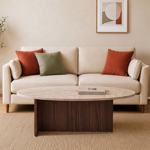 Calicosy - ANNA Tafel - Licht hout - 120x65x40 cm