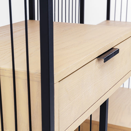 Kare Design Bookshelf Bologna nature 200x125cm - vtwonen shop