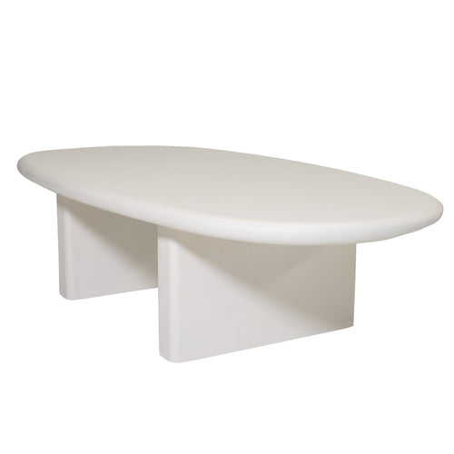 Giga Meubel Salontafel Gin - Deens Ovaal - MDF - 130 x 65cm - vtwonen shop