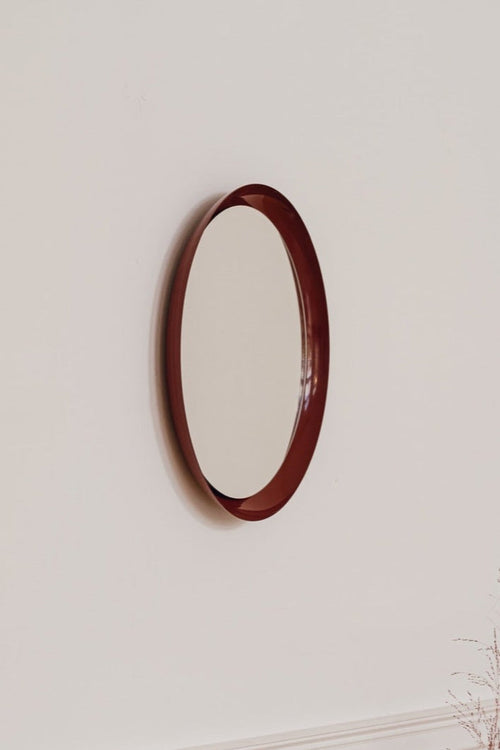 noo.ma ALLO Wandspiegel - Auburn Red - vtwonen shop