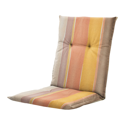 Madison tuinstoelkussen lage rug Nox - mulitkleur - 105x50x6cm - set van 4