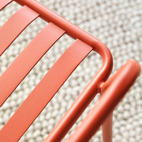 Tikamoon Oranje metalen fauteuil - Oranje - vtwonen shop