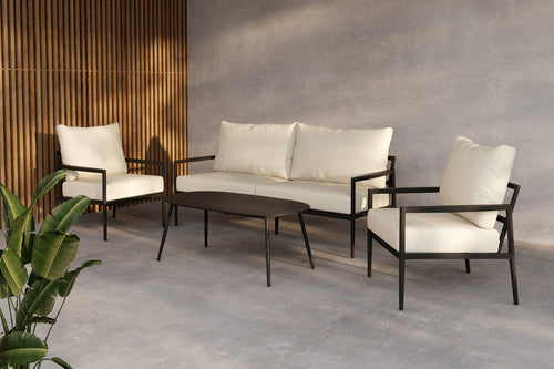 Rebellenclub Loungeset Sergio - Zwart - vtwonen shop