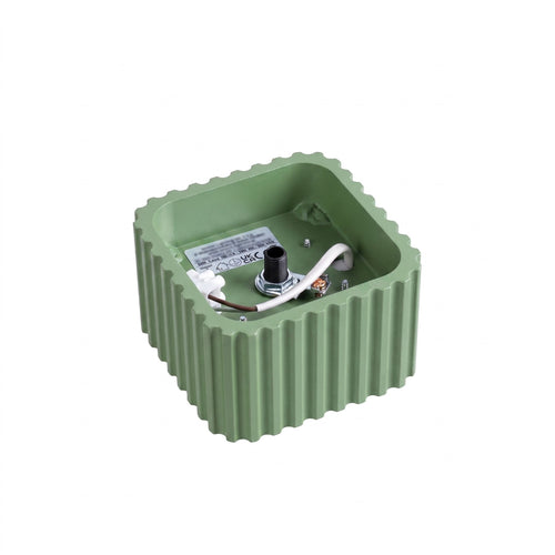 Sollux Lighting Plafondlamp RIFF 1 saliegroen Gx53 - 10x10x6cm
