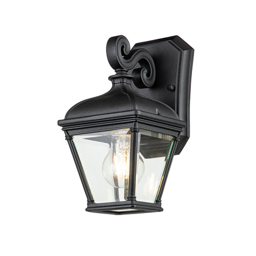 Elstead Bayview Outdoor Wandlantaarn Zwart, IP44