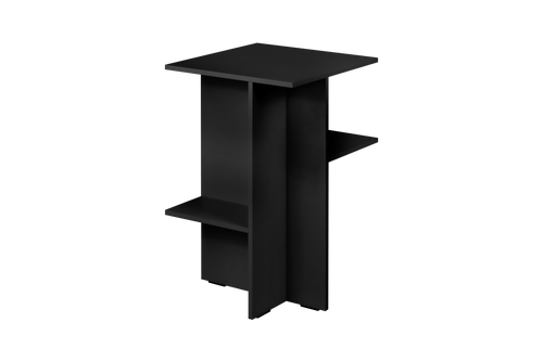 noo.ma ATIK Bijzettafel - Vulcano Black - melamine