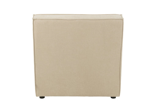 J-Line sofa grid - populierenhout/schuim - beige