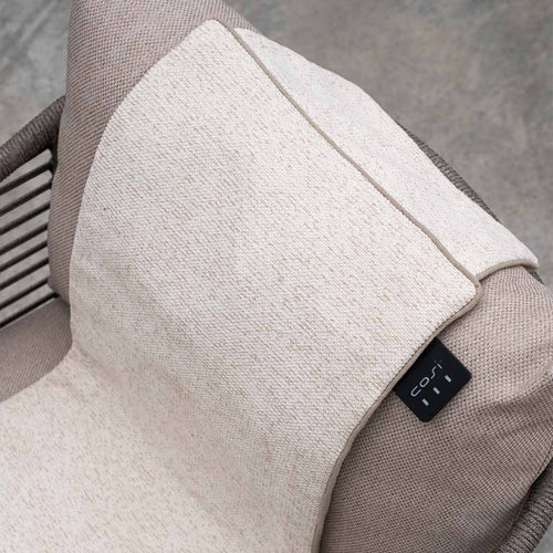 Cosi Fires warmte stoelkussen Cosiseat Lite 110x45 cm - teddy beige