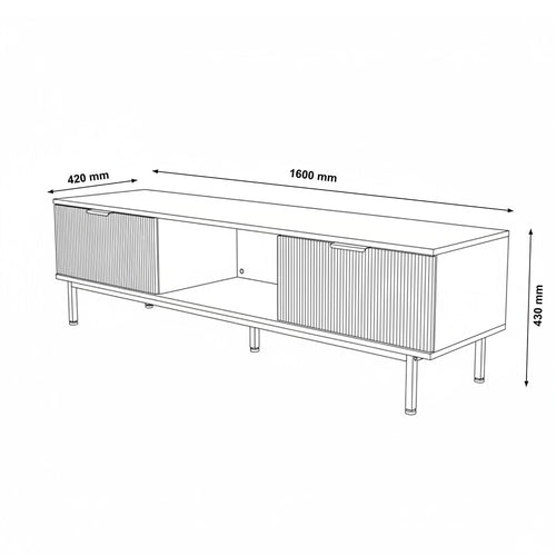 Home Deluxe TV-meubel NYLA - 160 x 43 cm