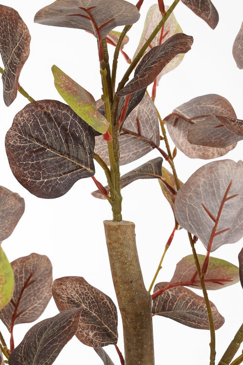 Mica Decorations Eucalyptus Kunstplant in Bloempot - H150 x  Ø30 cm - Brons - vtwonen shop