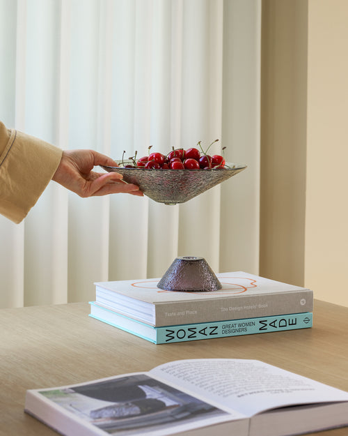 Hübsch glazen schaal Bonbon - glas - ø25xh12cm - vtwonen shop