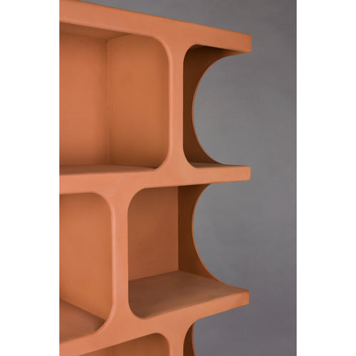 Dutchbone Dundee kast XL - Terracotta - vtwonen shop