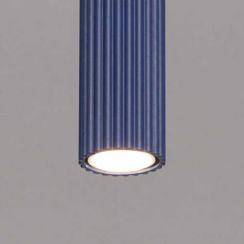 Sollux Lighting Plafondlamp KARBON 20 ultramarijn - 6,5x6,5x20cm