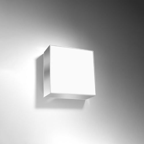 Sollux Lighting Plafondlamp HORUS grijs - 25x25x11cm