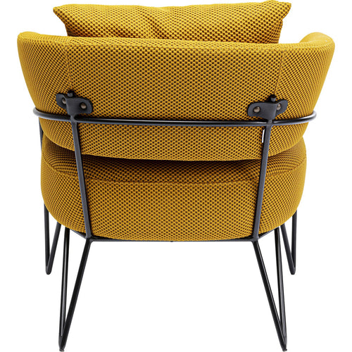 Kare Design Fauteuil Peppo geel - vtwonen shop