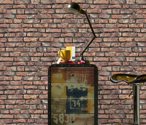 erismann behang steen bruin - 53 cm x 10.05 m - 661386 - vtwonen shop