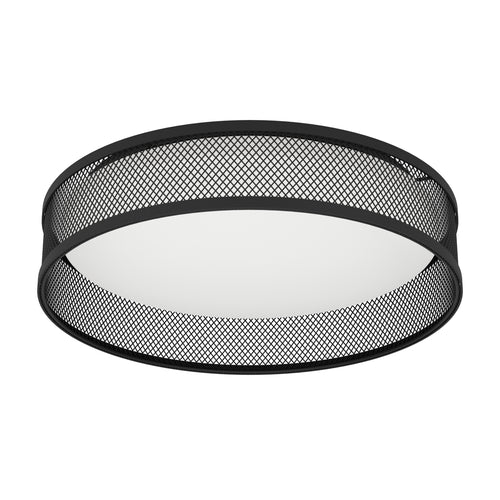 EGLO plafondlamp Luppineria - led - ø 38,5 cm - zwart/wit - staal - vtwonen shop