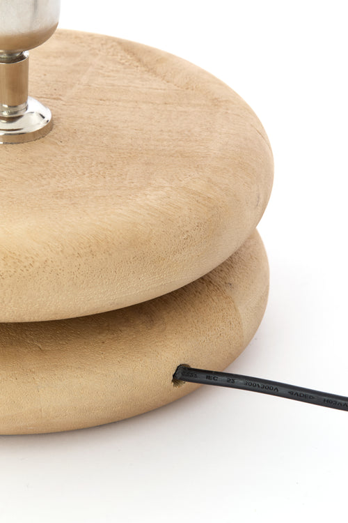 Light & Living lampvoet EBOLI - Ø20x9cm - bruin - vtwonen shop