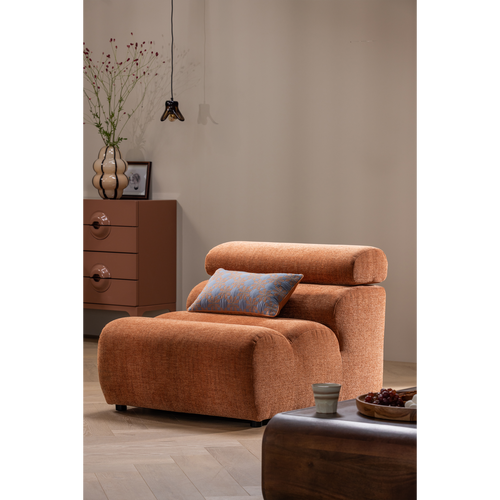 WOOOD hanglamp klein Elle - Glas - Bruin - 12x14x13 - vtwonen shop