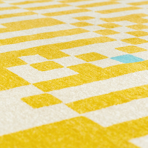 Louis De Poortere vloerkleed Cupcake - geel - 140x200cm