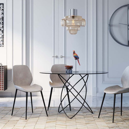 Kare Design Stoel Honeymoon grijs