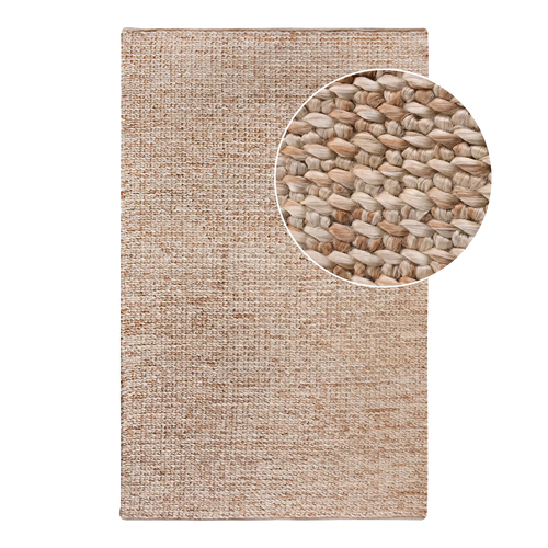 Artichok Laurens Vloerkleed Jute Naturel - Handgewoven