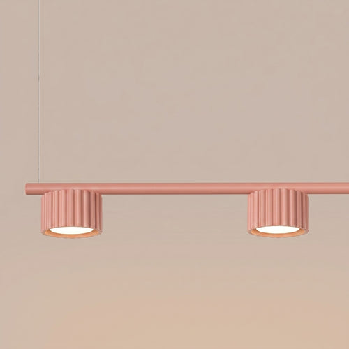 Sollux Lighting Kroonluchter AURA 4 perzik Gx53 - 122x10x208cm
