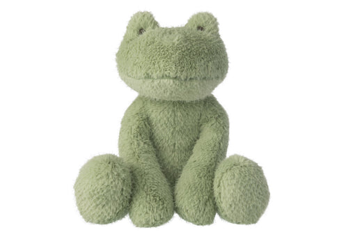 J-Line knuffelbeer Kikker - polyester - muntgroen - large