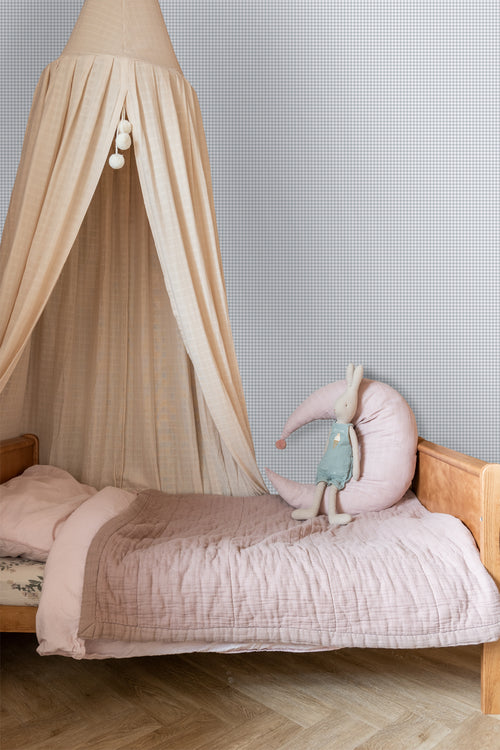 ESTAhome behang strepen blauw - 50 x 900 cm - 131644 - vtwonen shop