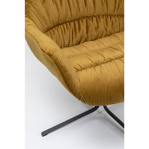 Kare Design Draaifauteuil Bristol Geel - vtwonen shop