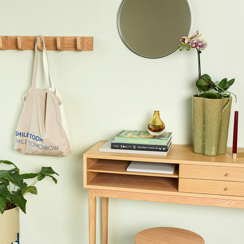 Hübsch kapstok Nomad - eikenhout - 96xh10cm