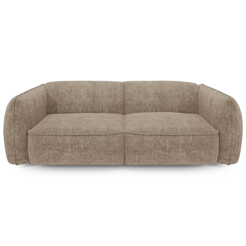 Sia Home - Rechte bank LIVIA - Fluweel weefsel - Mol - 230cm - vtwonen shop