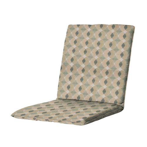 Madison stapelstoelkussen Rae - groen - 97x49x5cm - set van 4