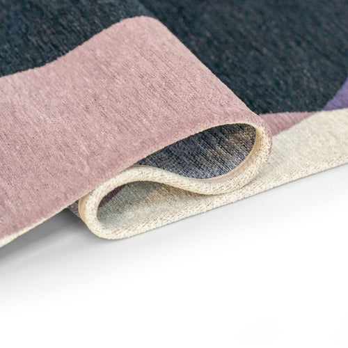 Ecorugs vloerkleed Eclipse - paars - 170x240cm