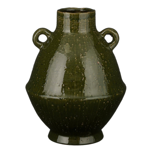 Mica Decorations  Elena Vaas - H34 x Ø26 cm - Keramiek - Groen