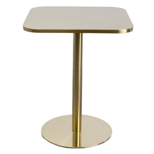 Kare Design Eettafel Julie 60x60cm goud - vtwonen shop